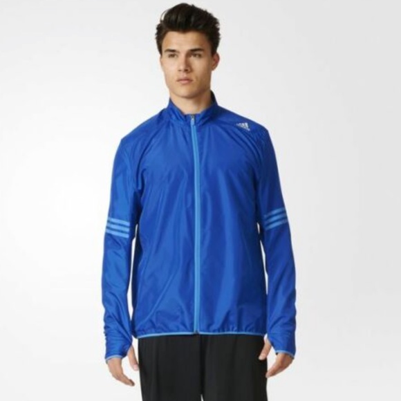adidas response wind jacket men's